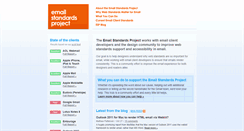 Desktop Screenshot of email-standards.org